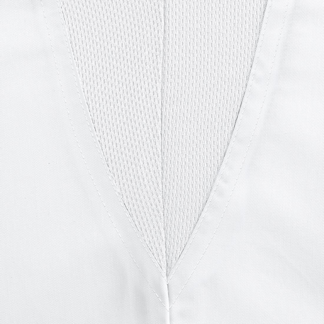 Veste de cuisinier à manches courtes Chef Works Cannes L — BB669-L