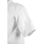 Veste de cuisine mixte col officier Southside blanche L — BB702-L