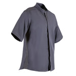 Veste col officier Southside gris anthracite - Taille S — BB712-S