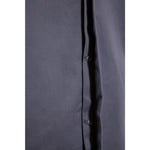 Veste col officier Southside gris anthracite - Taille M — BB712-M