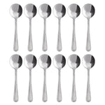 Cuillère à soupe ronde Olympia Bead (lot de 12) — C131