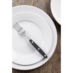 Fourchettes à viande Olympia manche noir (lot de 12) — C135