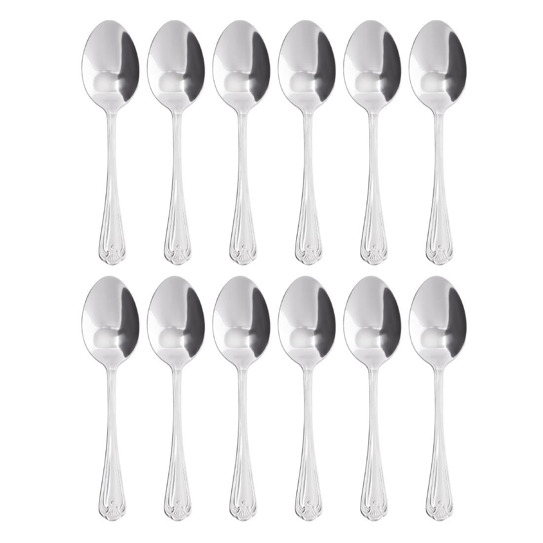 Cuillère à dessert Olympia Jesmond (lot de 12) — C151