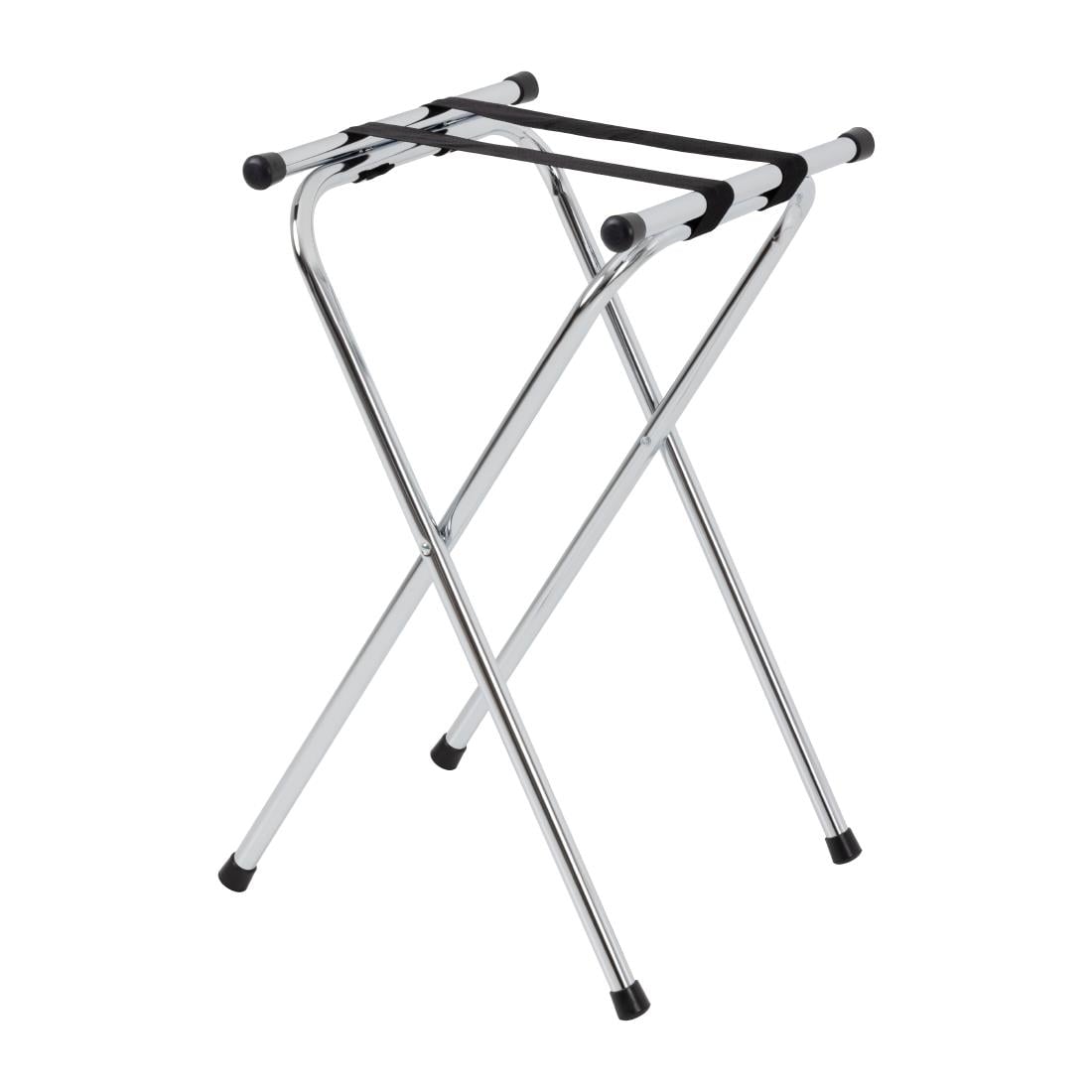 Support plateau chromé pliant Olympia — C163