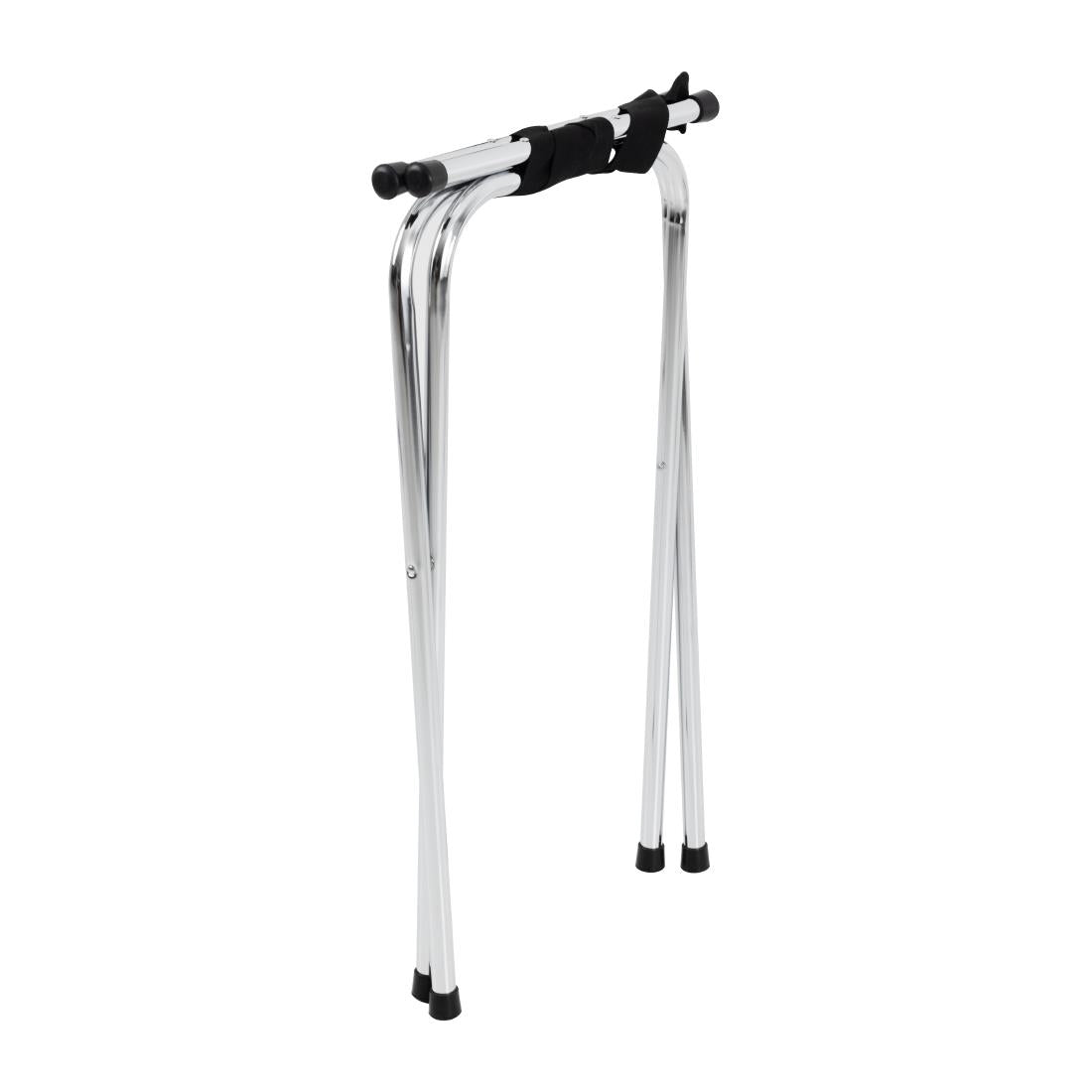 Support plateau chromé pliant Olympia — C163