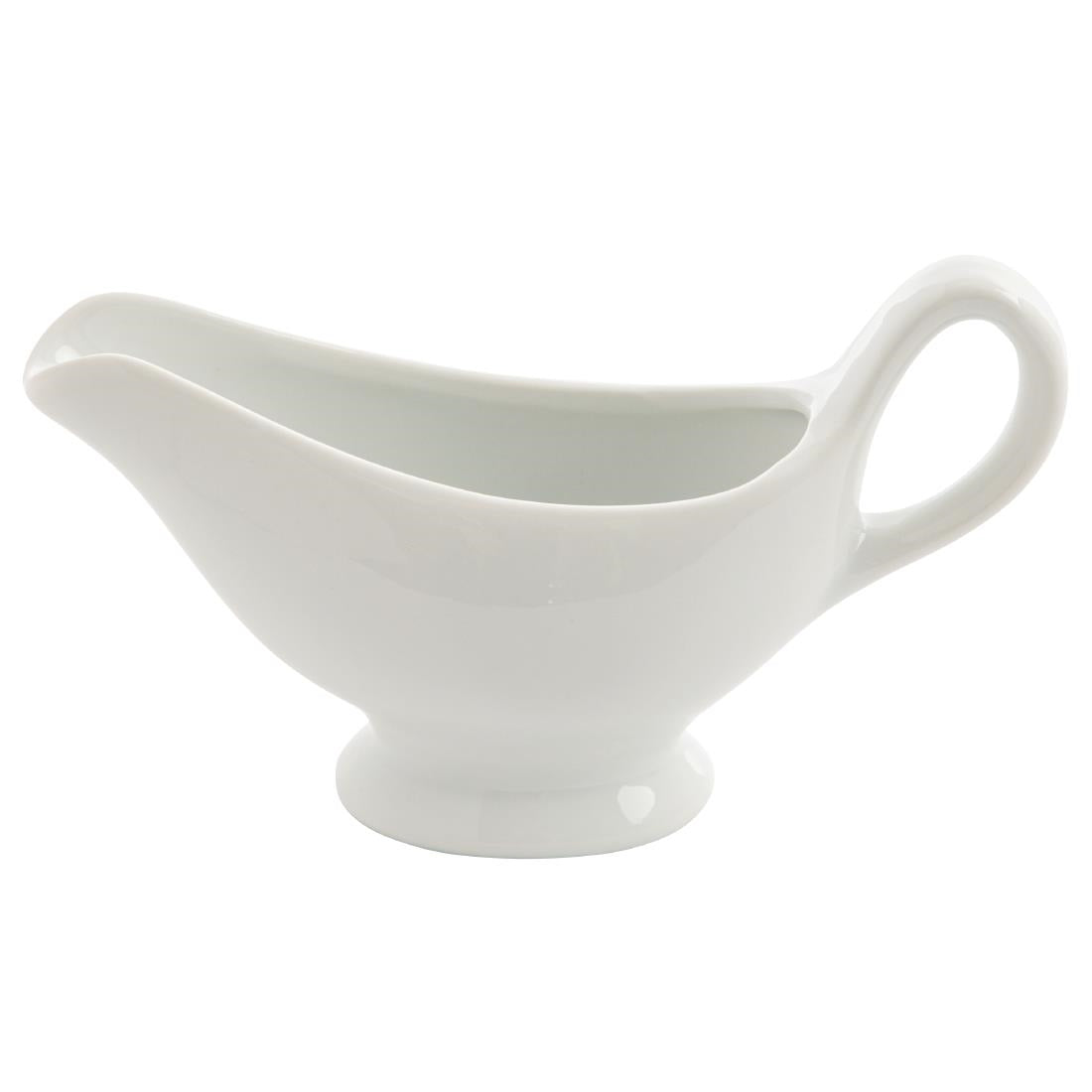 Saucières blanches Olympia Whiteware 180ml (Lot de 6) — C243