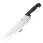 Couteau de cuisine Hygiplas noir 255mm — C264