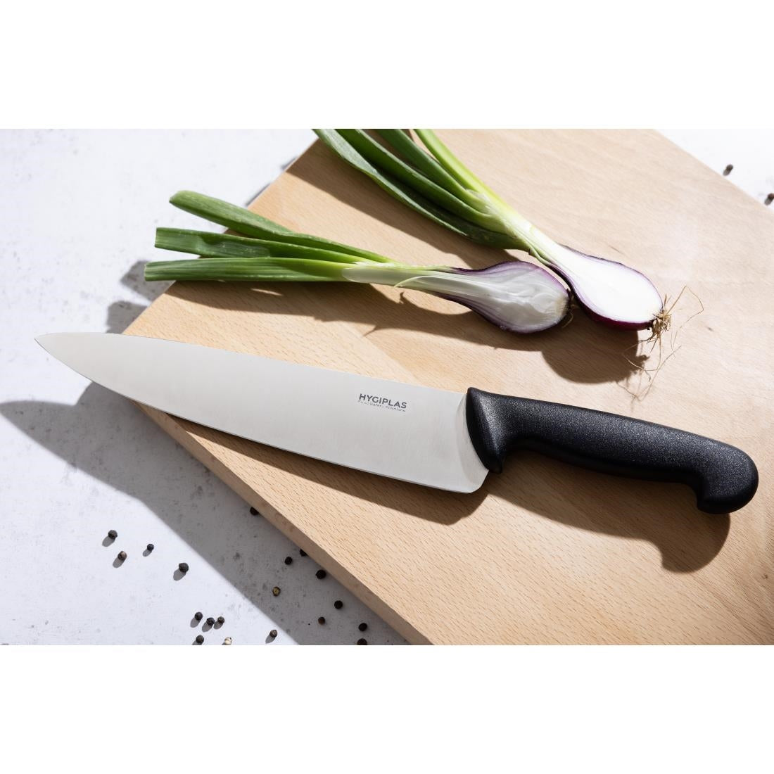 Couteau de cuisine Hygiplas noir 255mm — C264