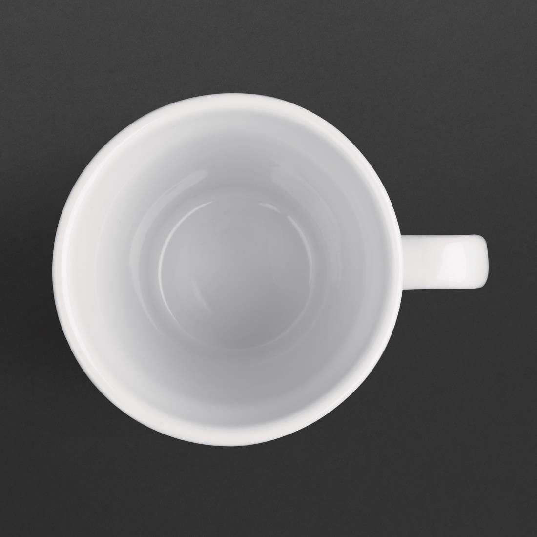 Tasses à latte Olympia Whiteware 310ml (lot de 12) — C359