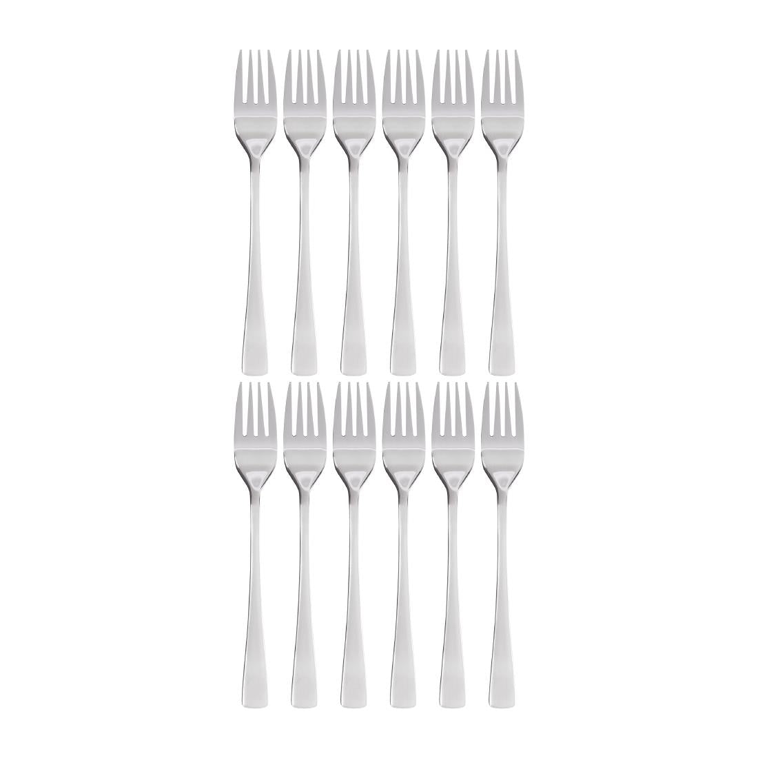 Fourchette à dessert Olympia Clifton (lot de 12) — C447