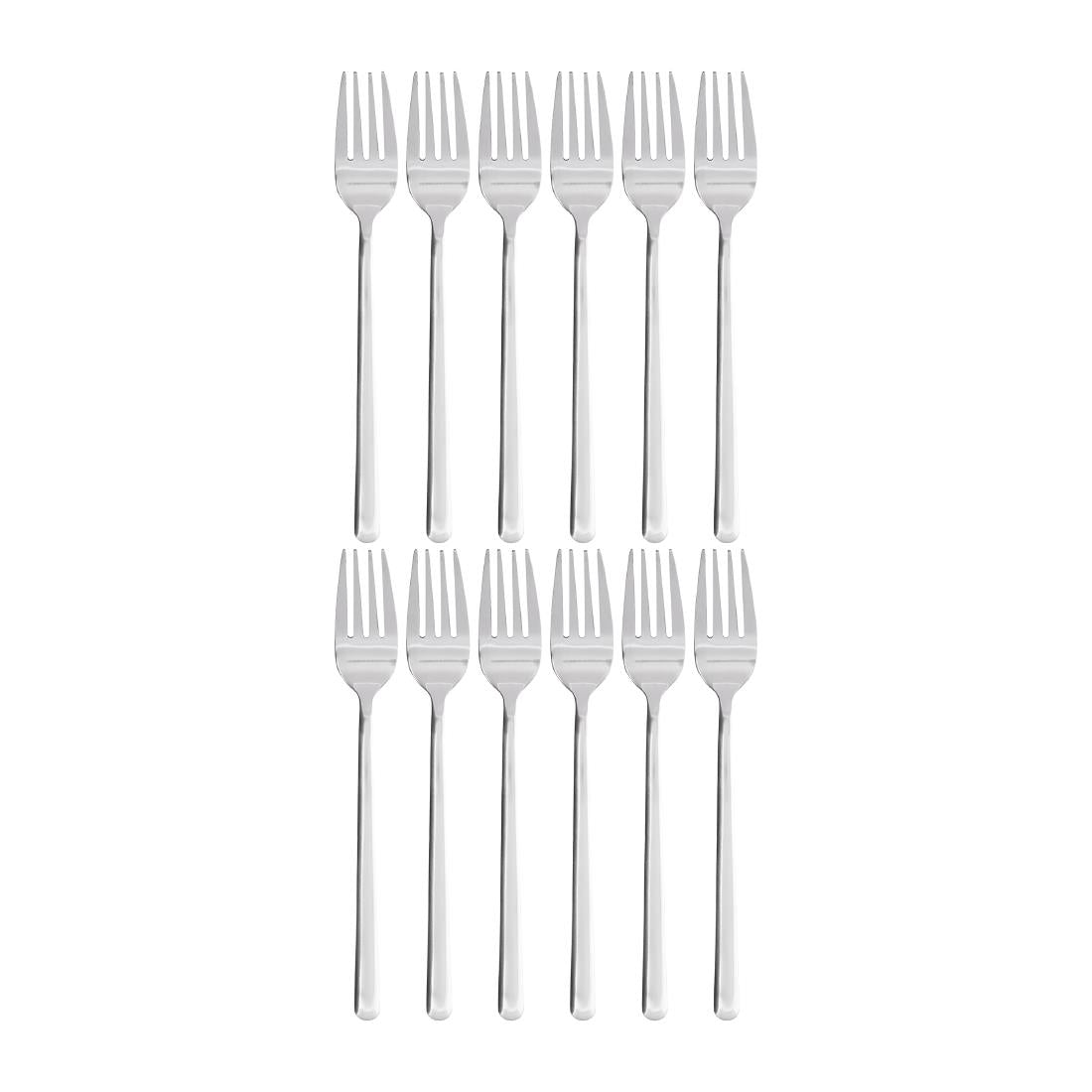 Fourchette à dessert Olympia Henley (lot de 12) — C455