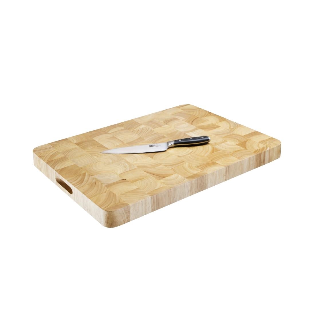 Planche à découper rectangulaire en bois Vogue 610 x 455mm — C460