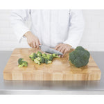 Planche à découper rectangulaire en bois Vogue 610 x 455mm — C460