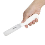 Couteau spatule droit Hygiplas blanc 100mm — C538