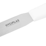 Couteau spatule droit Hygiplas blanc 100mm — C538