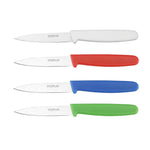 Couteau d'office Hygiplas rouge 75 mm — C542