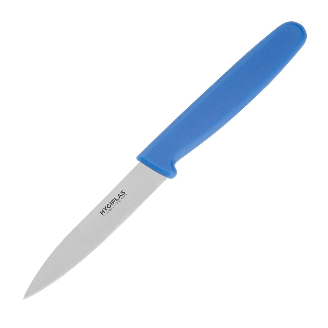 Couteau d'office Hygiplas bleu 75 mm — C544