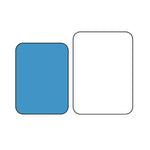 Plateau antidérapant en plastique Olympia Kristallon rectangulaire 356 x 457mm — C559
