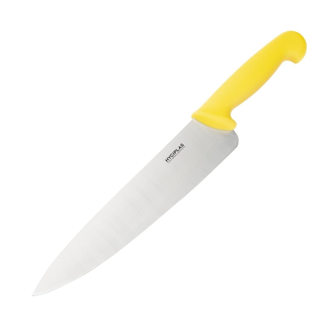Couteau de cuisine Hygiplas jaune 255mm — C816