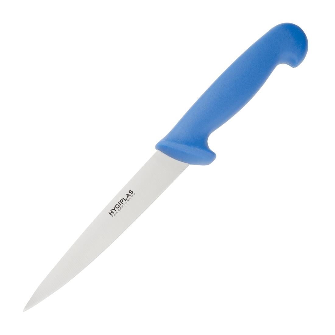 Couteau à filet Hygiplas bleu 150mm — C853