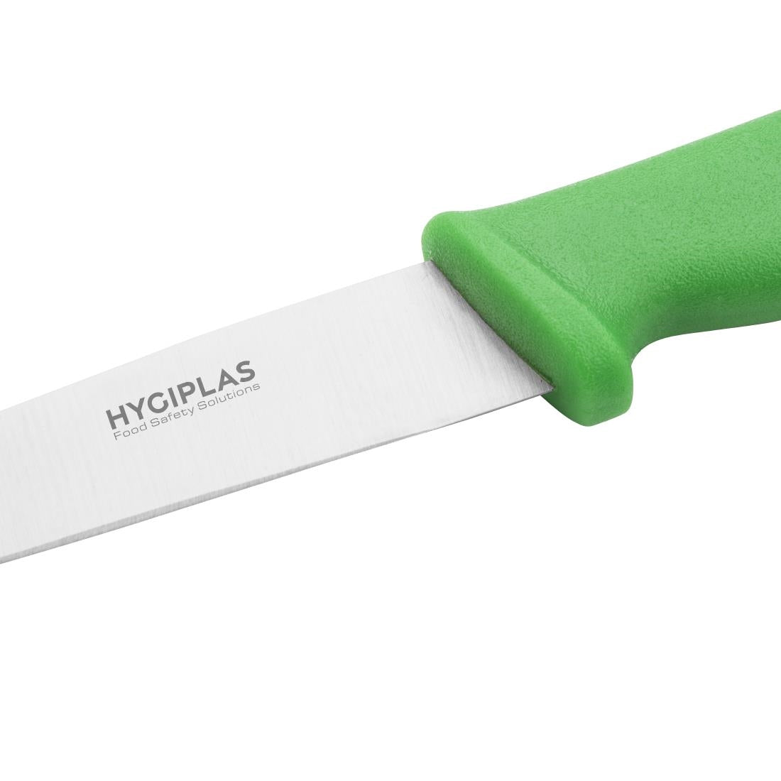 Couteau à légumes Hygiplas vert 105mm — C860