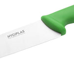 Couteau de cuisine Hygiplas vert 218mm — C861