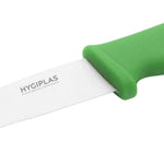 Couteau dentelé Hygiplas vert 105mm — C862
