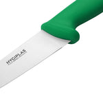 Couteau de cuisine Hygiplas vert 155mm — C864