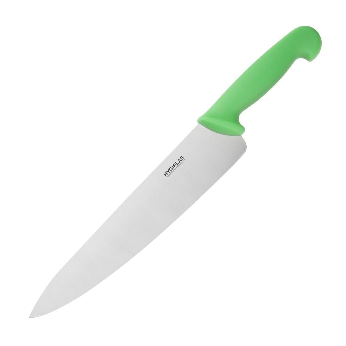 Couteau de cuisine Hygiplas vert 255mm — C868