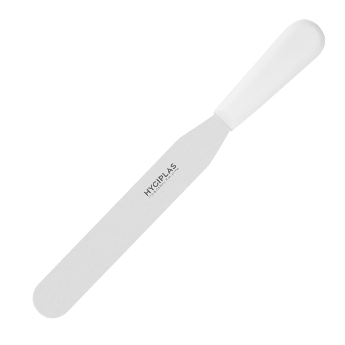 Couteau spatule droit Hygiplas blanc 203mm — C870