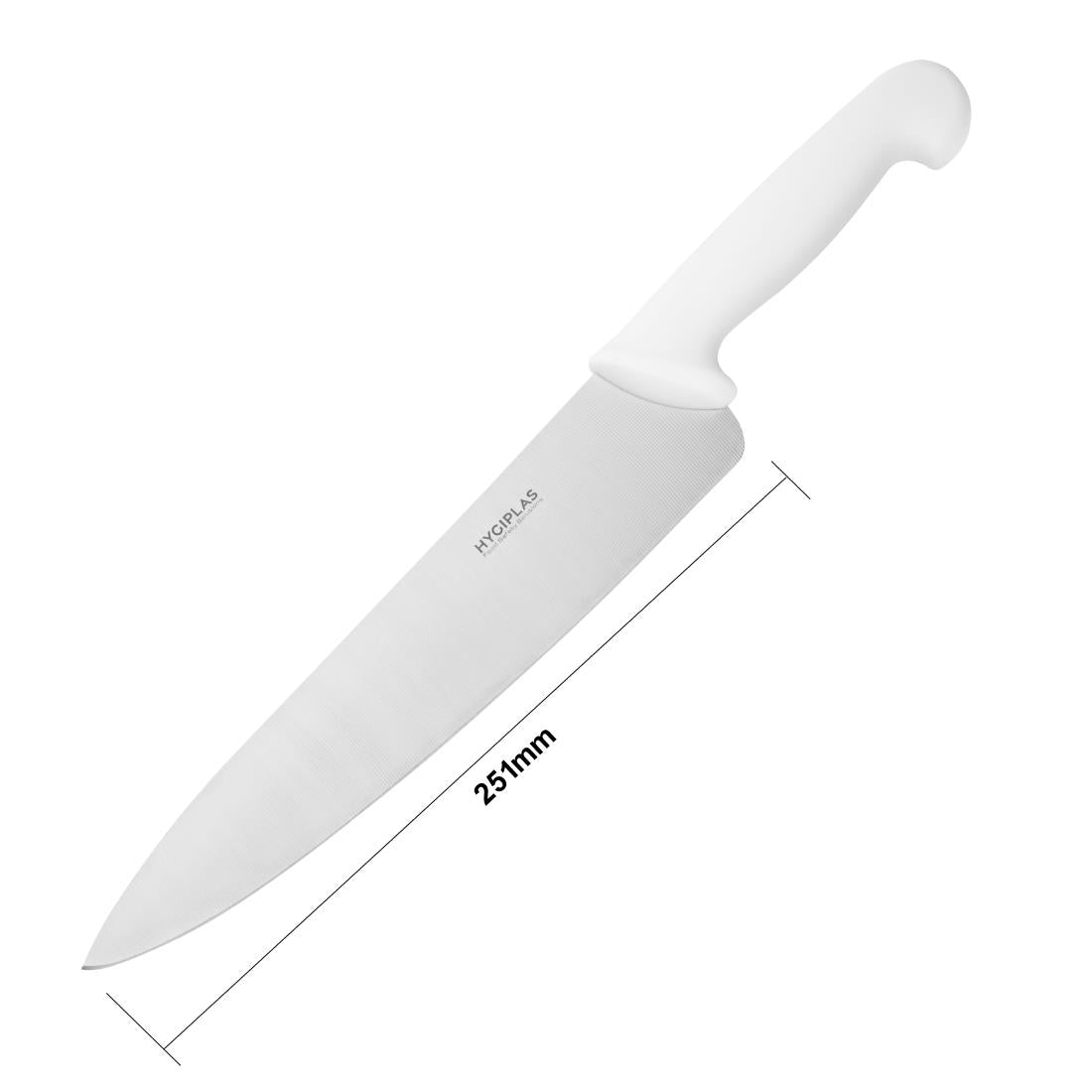 Couteau de cuisine Hygiplas blanc 255mm — C879