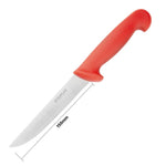 Couteau à désosser à lame rigide Hygiplas rouge 152mm — C890