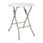 Table ronde pliante Bolero 735(H) x 600(Ø)mm — CA998