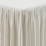 Nappe et juponnage écrus - modèle froncé — CB085