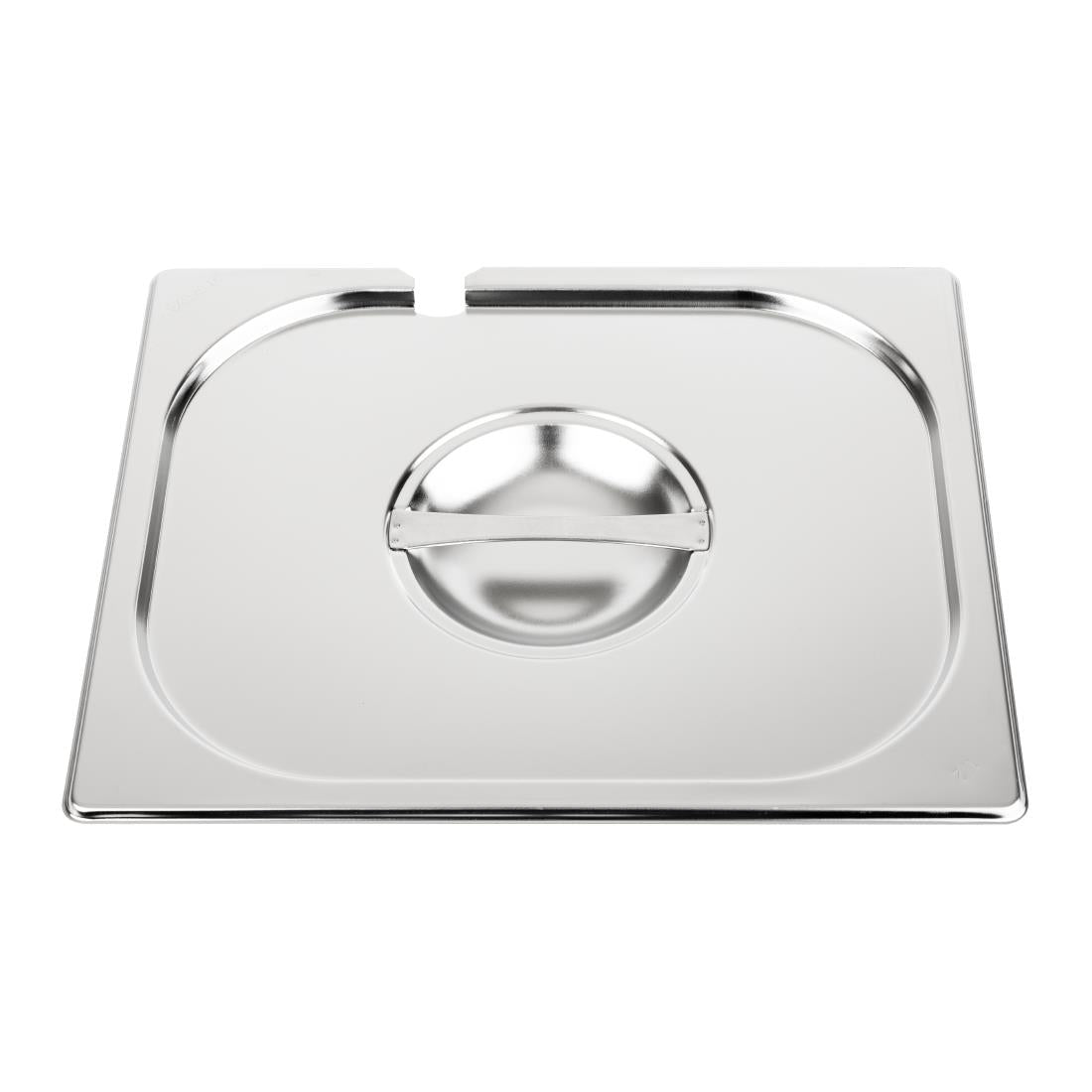 Couvercle inox avec encoche Vogue GN 1/2 — CB171