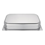 Bac GN 1/1 en inox avec poignées Vogue 100mm — CB179
