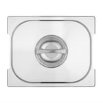 Couvercle inox GN 1/2 avec poignée Vogue — CB185