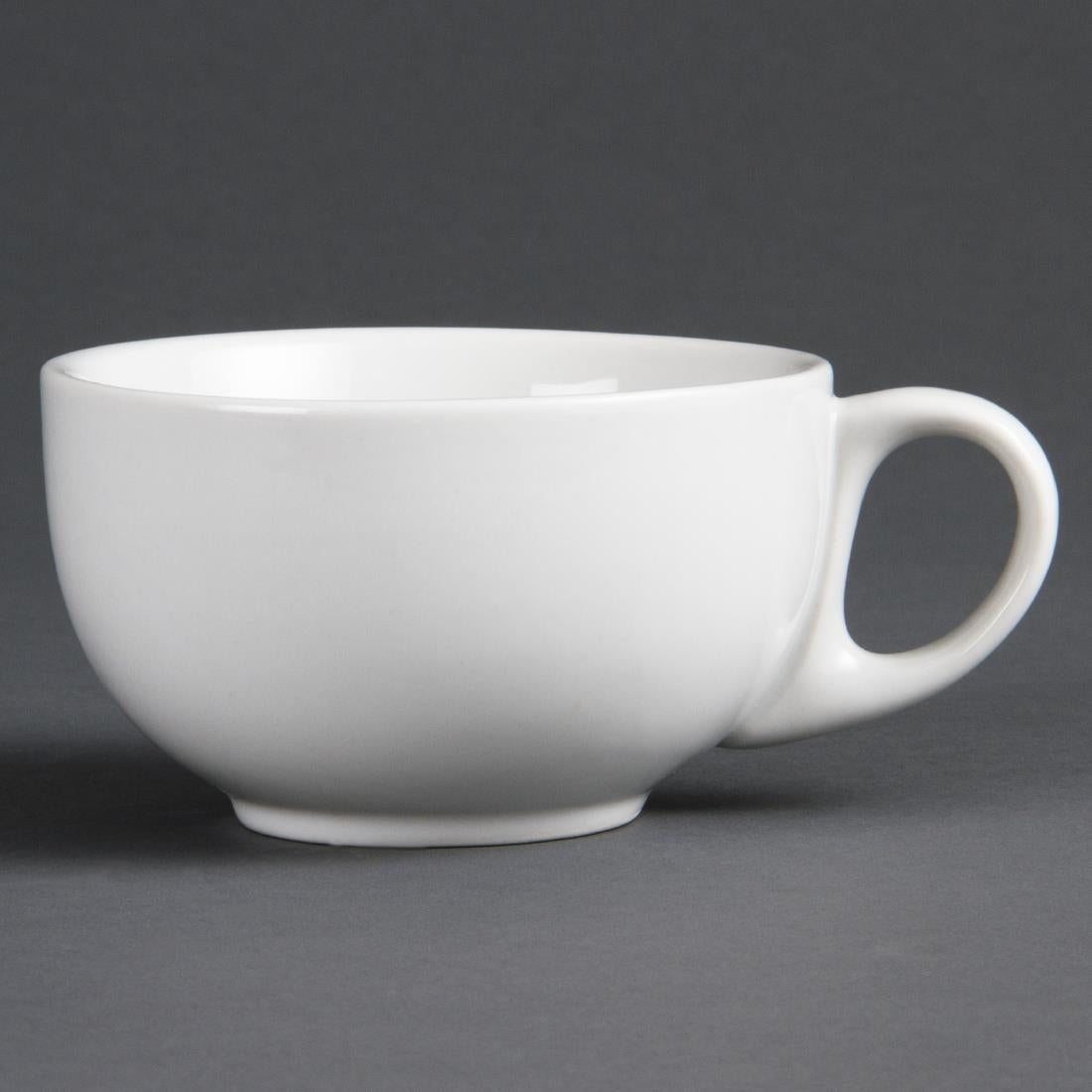 Tasses à cappuccino blanches 284ml Olympia (lot de 12) — CB462
