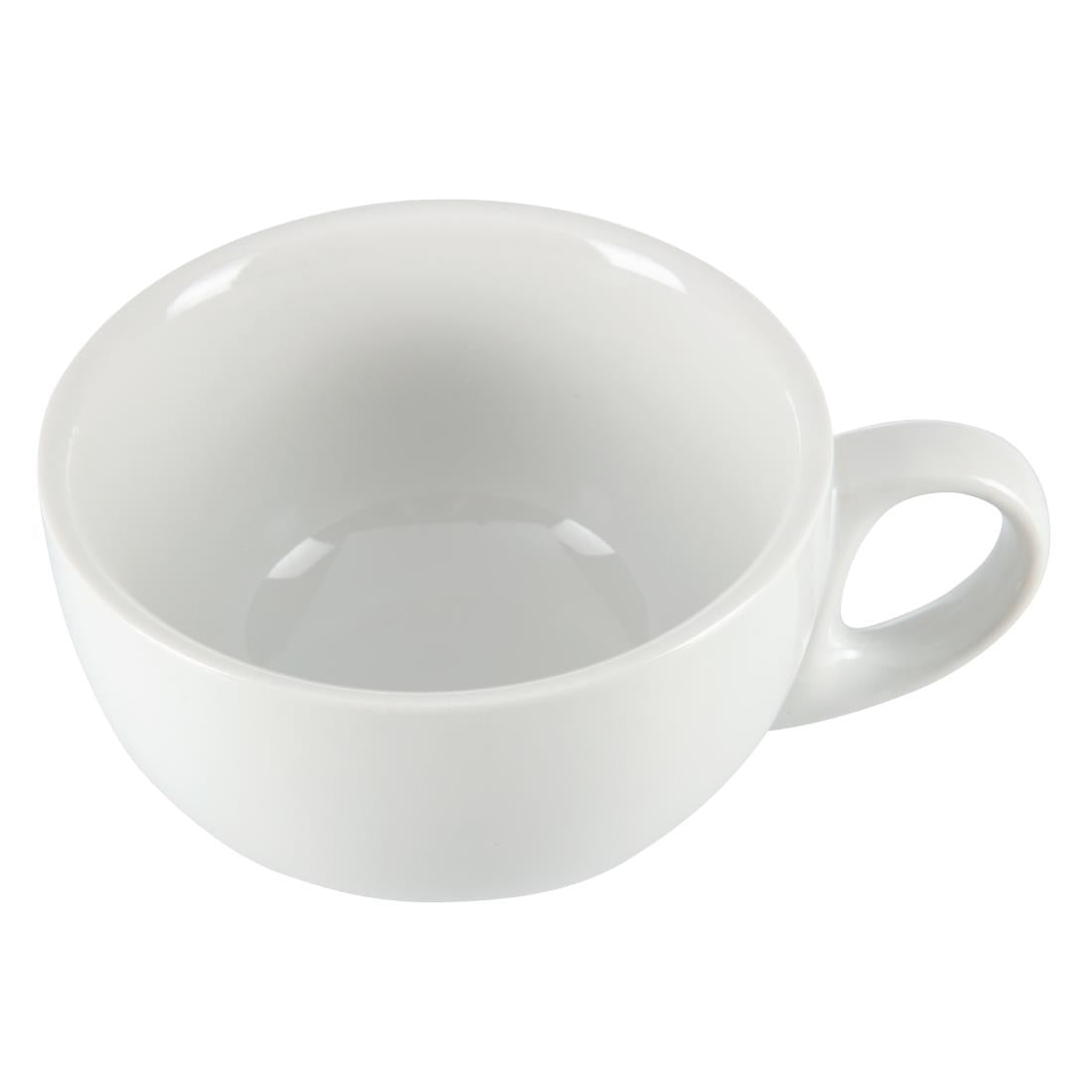 Tasses à cappuccino blanches 284ml Olympia (lot de 12) — CB462