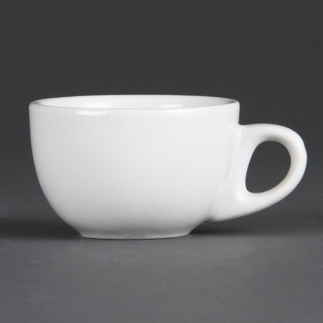 Tasses à espresso blanches 85ml Olympia (lot de 12) — CB464