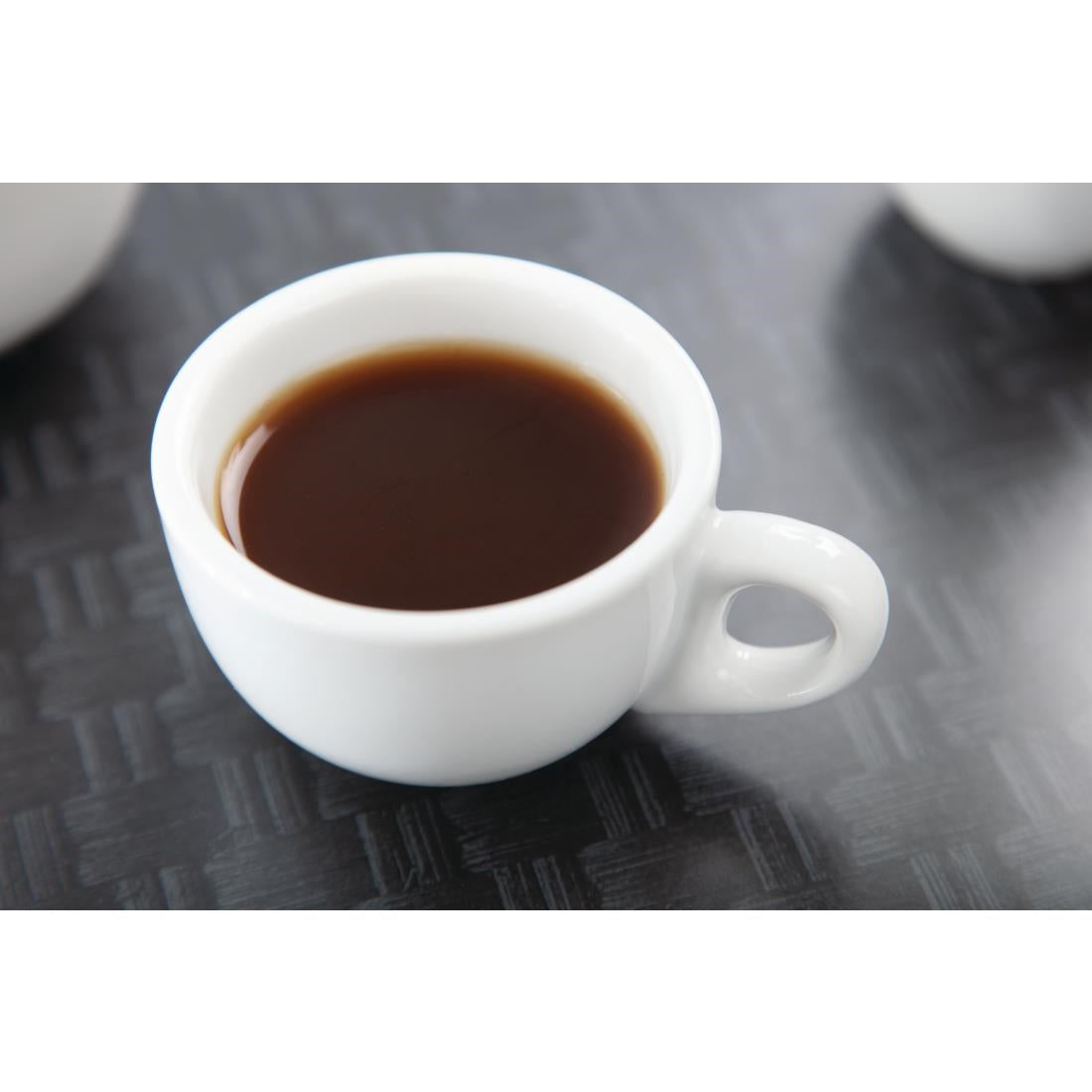 Tasses à espresso blanches 85ml Olympia (lot de 12) — CB464