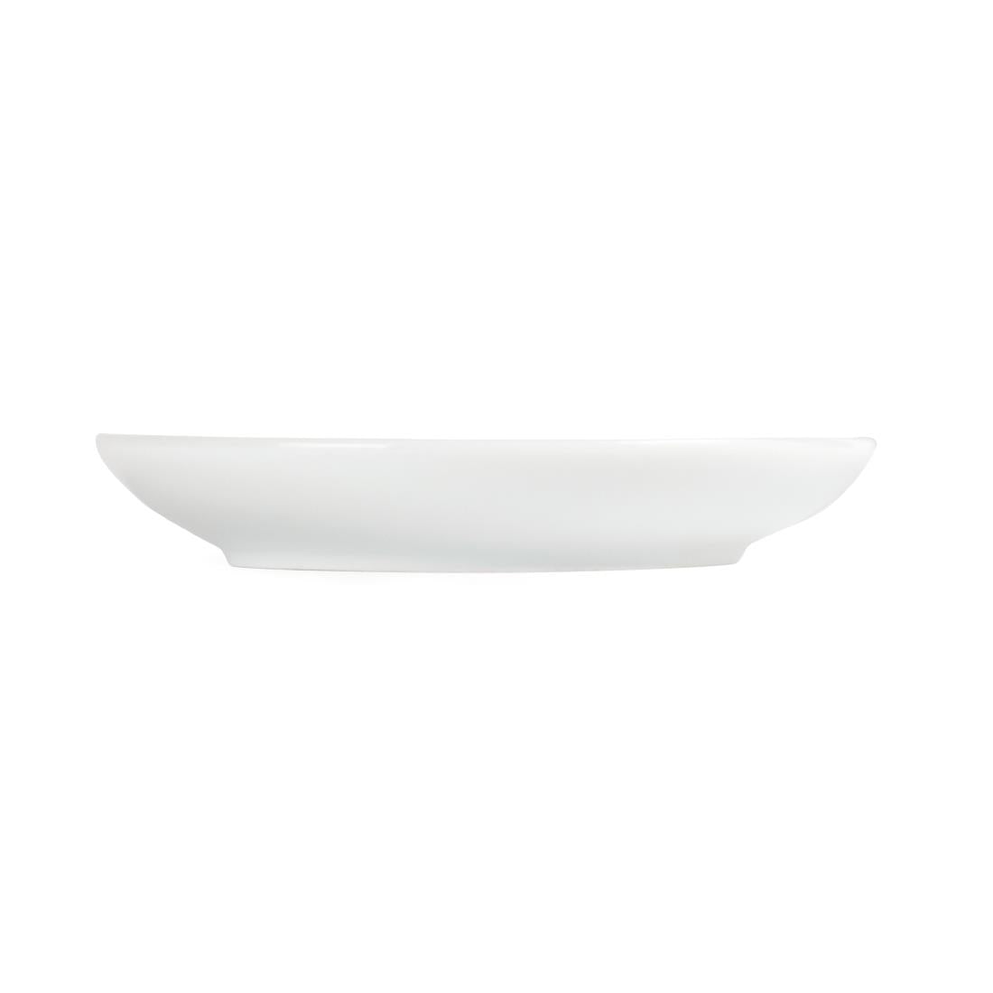 Soucoupes pour tasses à expresso Olympia Whiteware (lot de 12) — CB465