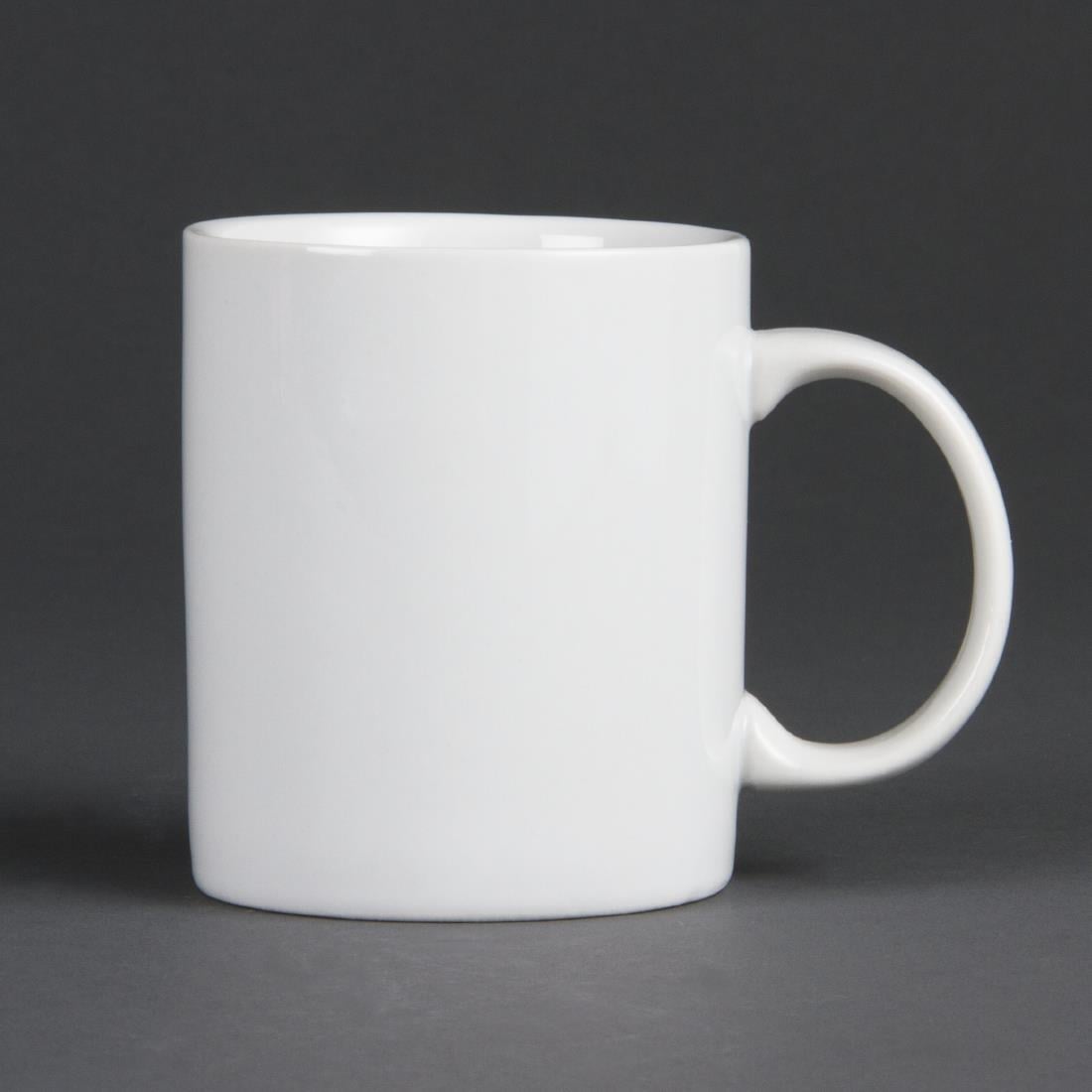 Mug blanc 284ml Olympia Whiteware (lot de 12) — CB466
