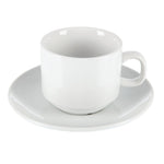 Tasse à thé empilable blanche whiteware Olympia 200ml (lot de 12) — CB467
