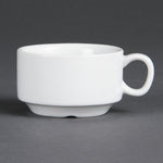 Tasses à espresso empilables Olympia Whiteware 85ml (lot de 12) — CB471