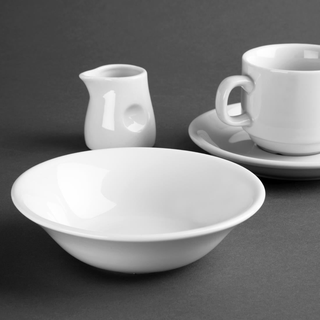 Bols à céréales Olympia Whiteware 150mm (lot de 12) — CB475