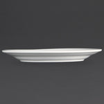 Assiettes À Bord Large Blanches Olympia 202mm (lot de 12) — CB479