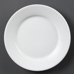 Assiettes à bord large Olympia Whiteware 230mm (lot de 12) — CB480