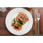 Assiettes À Bord Large Blanches Olympia 250mm (lot de 12) — CB481