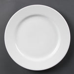 Assiettes À Bord Large Blanches Olympia 310mm (lot de 6) — CB483